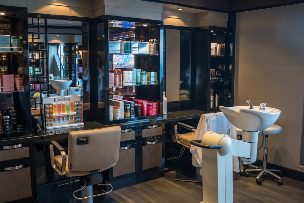 Mikrotrockendampf Friseursalons